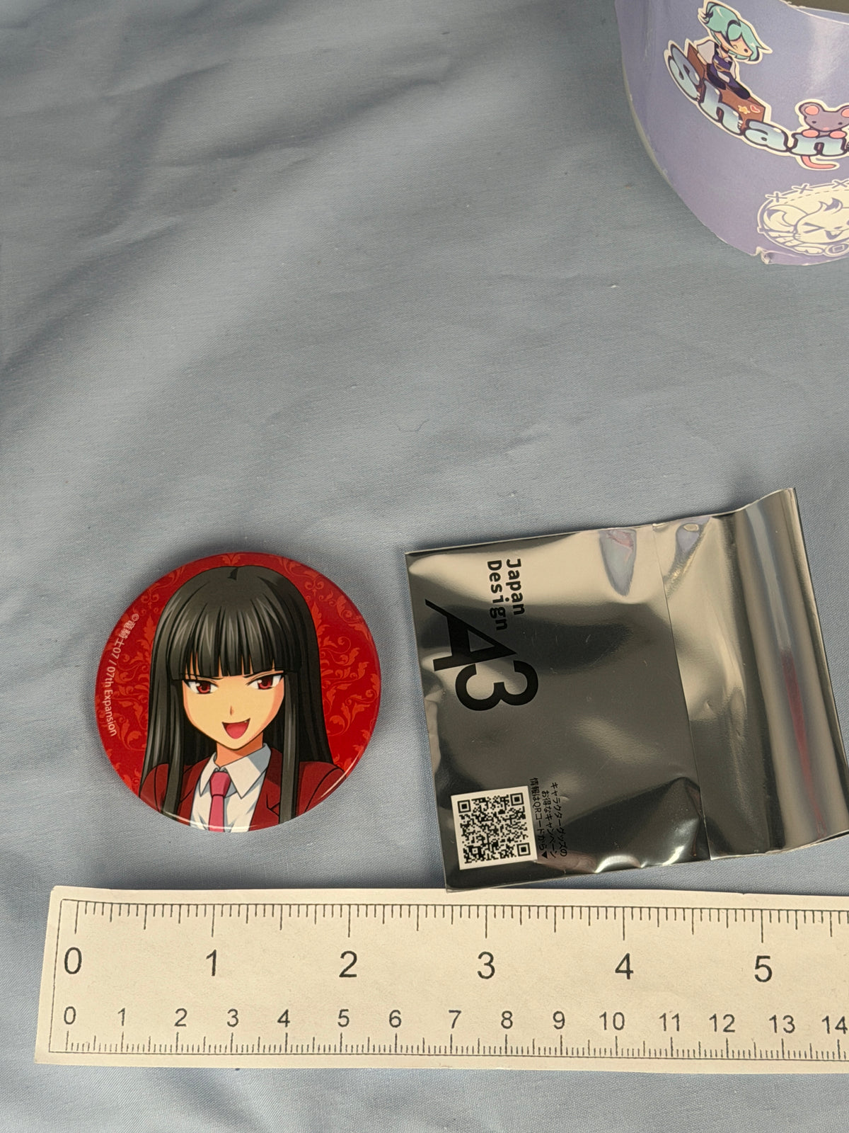 Lucifer Official Illustration Can Badge Pin Umineko When They Cry