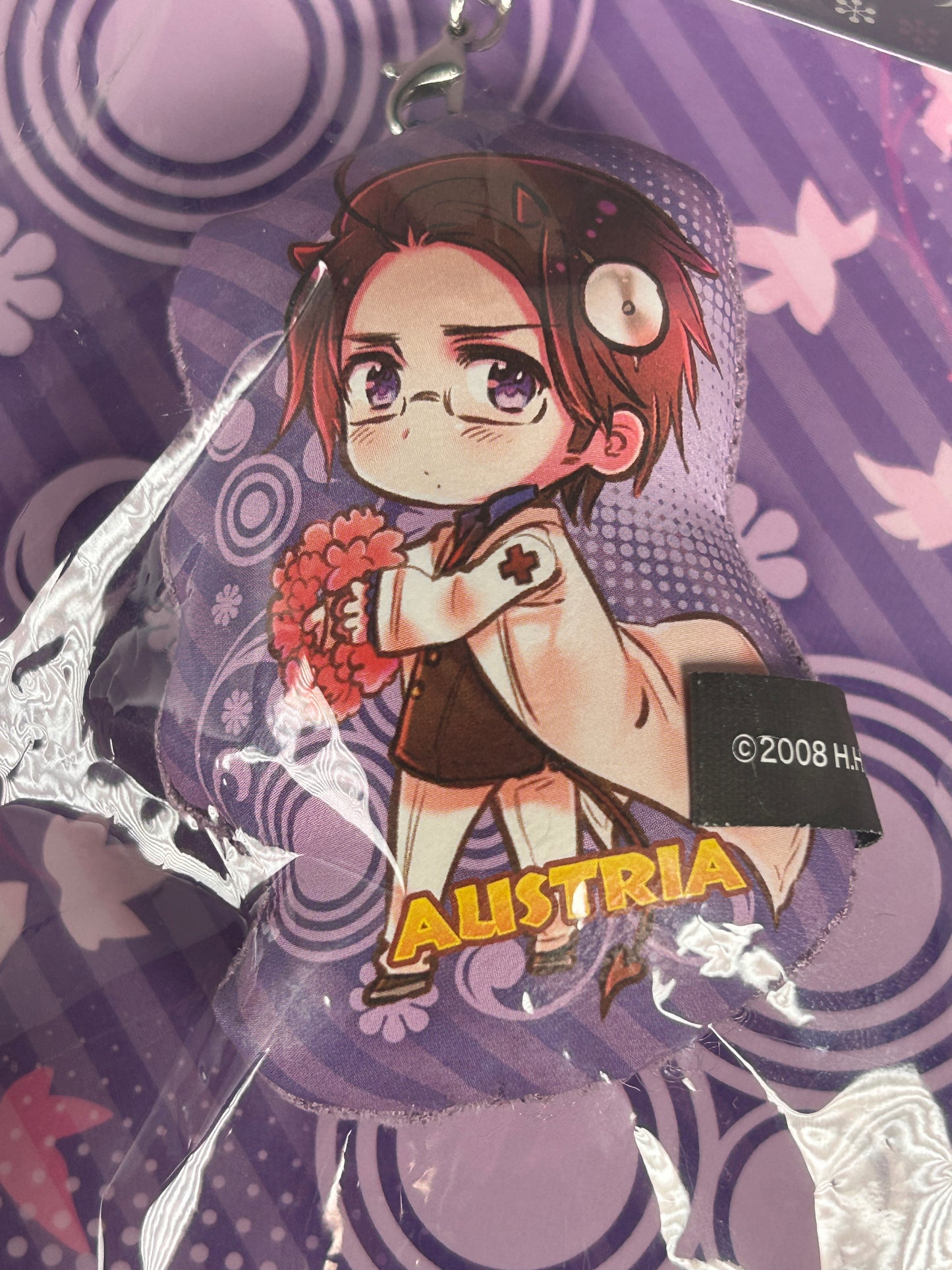 Austria Halloween Plush Keychain Hetalia Axis Powers 2008 Animate Lottery