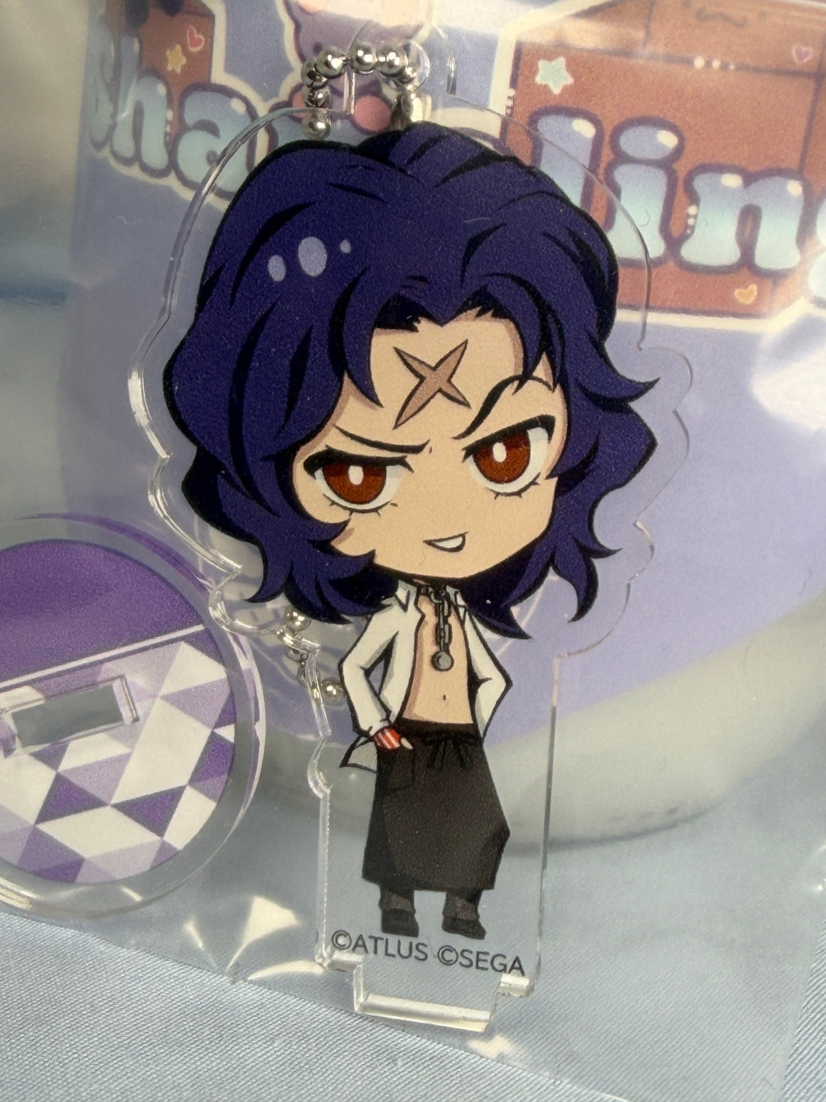 Reiji Kido Acrylic Keychain Stand Persona 25th Anniversary Café