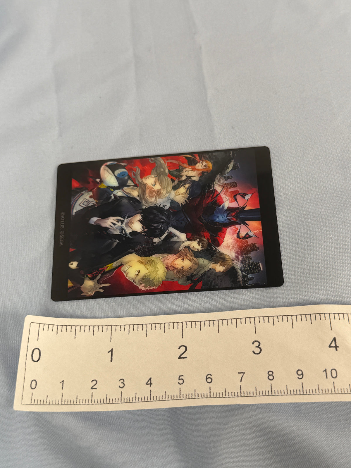 Persona 5 PS4 Boxart Trading Card Persona 30th Anniversary