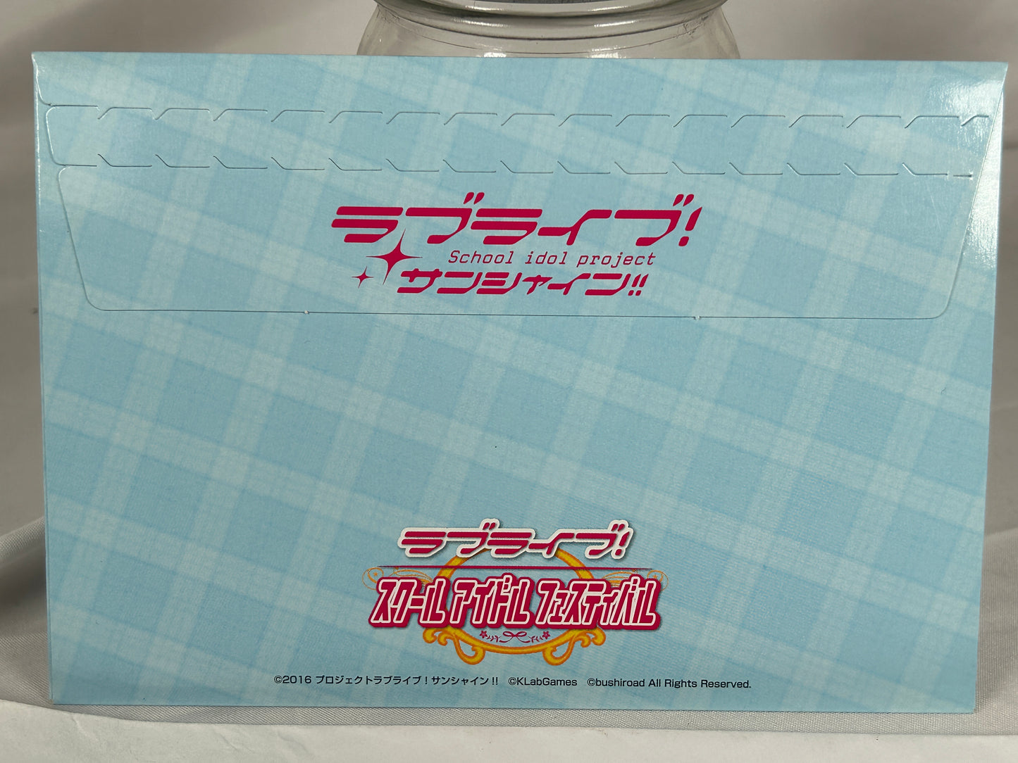 You Watanabe Blue Admission Invite Postcard Love Live Aquors Sunshine