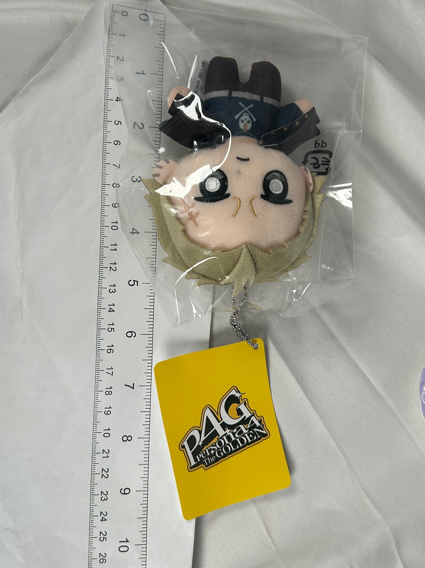 Kanji Tatsumi Plush Keychain Persona 4 The Golden SEGA