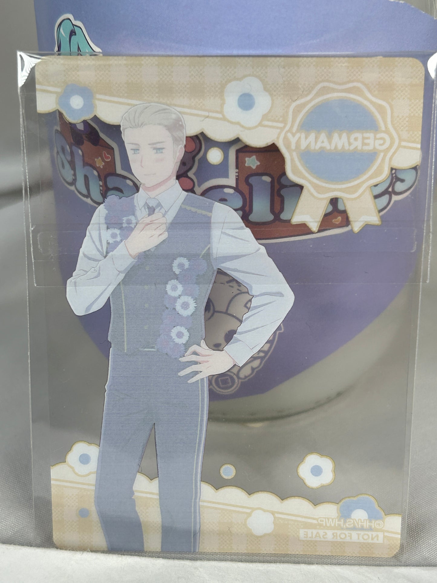 Germany Flower Parade Ver. Transparent Card Hetalia World Stars Medicos