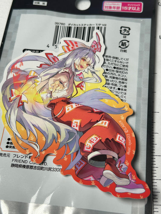 Fujiwara no Mokou Licensed Sticker Touhou Project