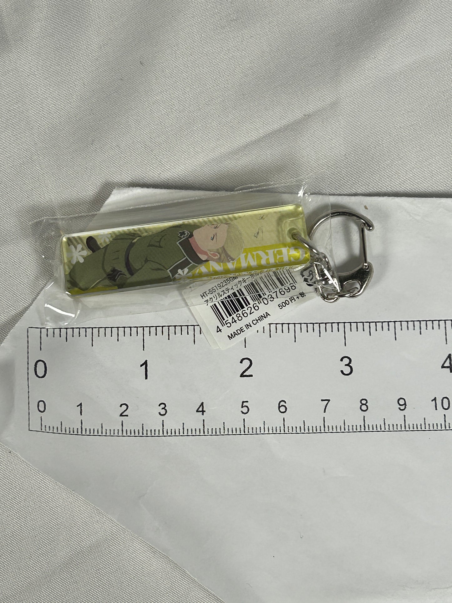 Germany Ludwig Acrylic Stick Keychain Hetalia 2016