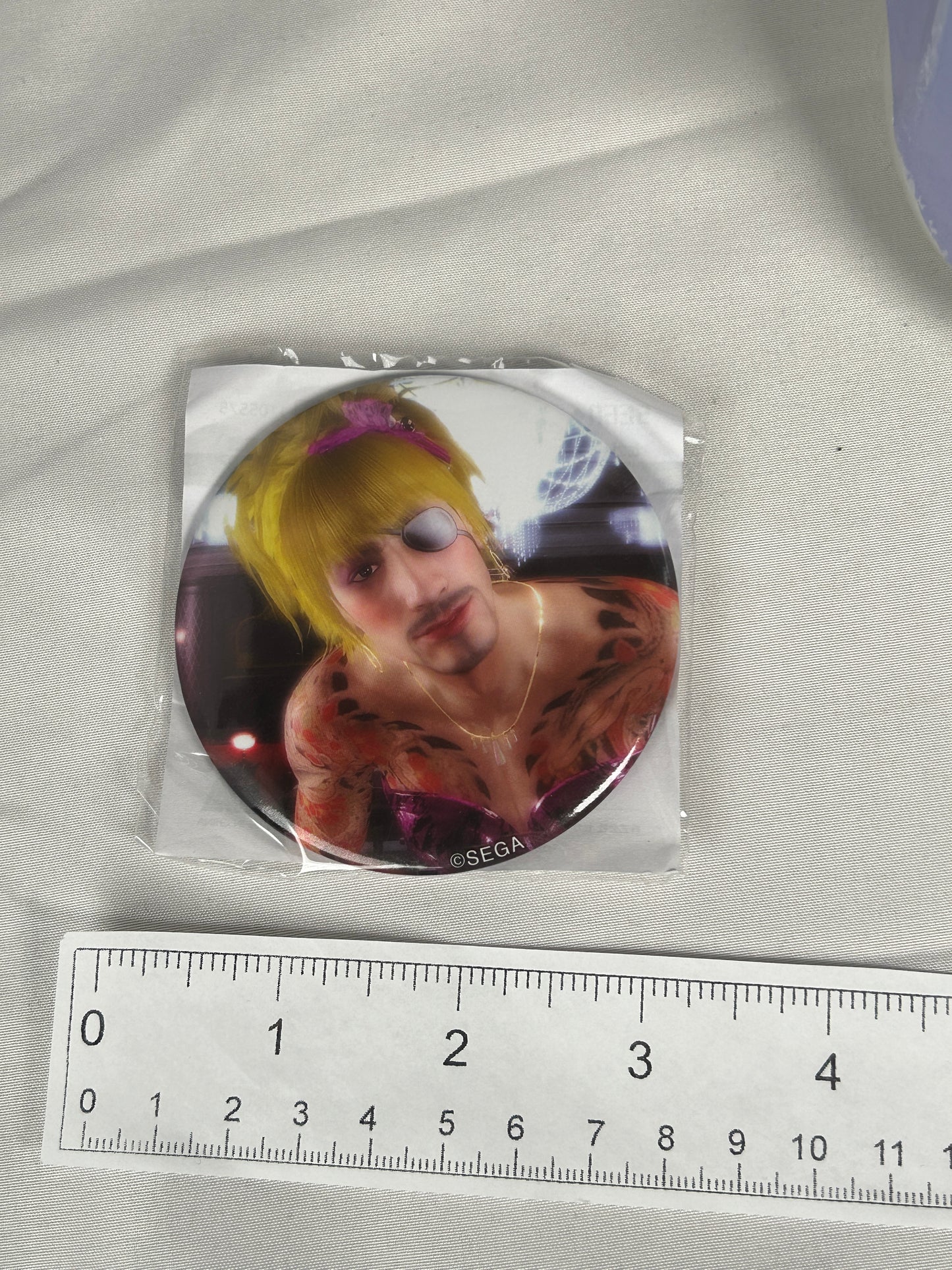 Goromi Majima Can Badge Yakuza Birthday Ichiban Kuji Lottery