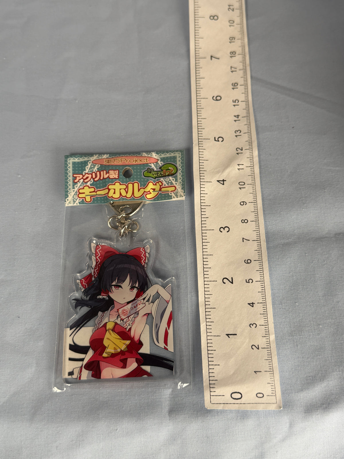 Hakurei Reimu Acrylic Keychain Touhou Project Python Kid Illustration