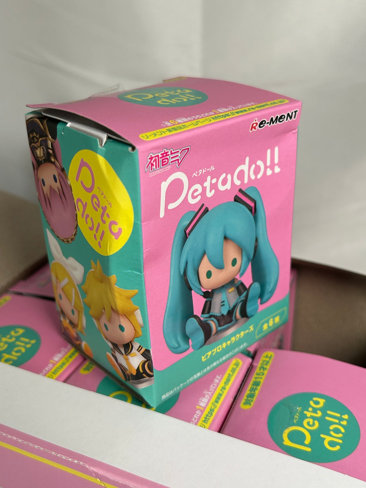 Petadoll Hatsune Miku & Piapro Characters 6 Pack Complete Box