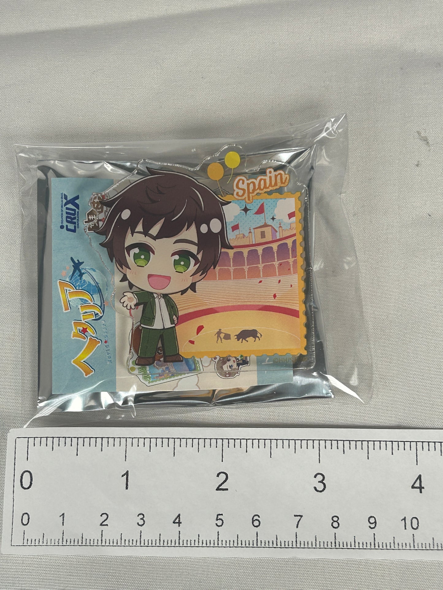 Spain Stamp Acrylic Clip Hetalia World Stars Chimaniwa