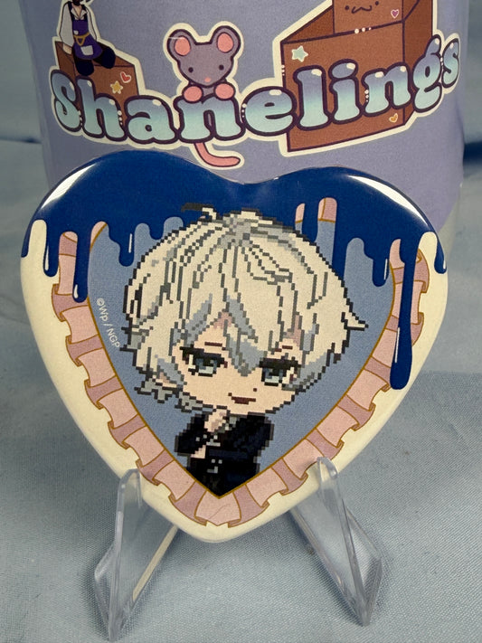 Nechika-sama 8-bit Badge Pin Needy Girl Overdose