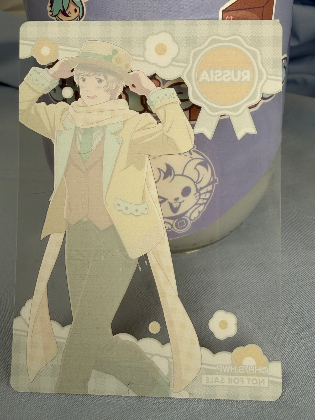 Russia Flower Parade Clear Character Card Hetalia World Stars