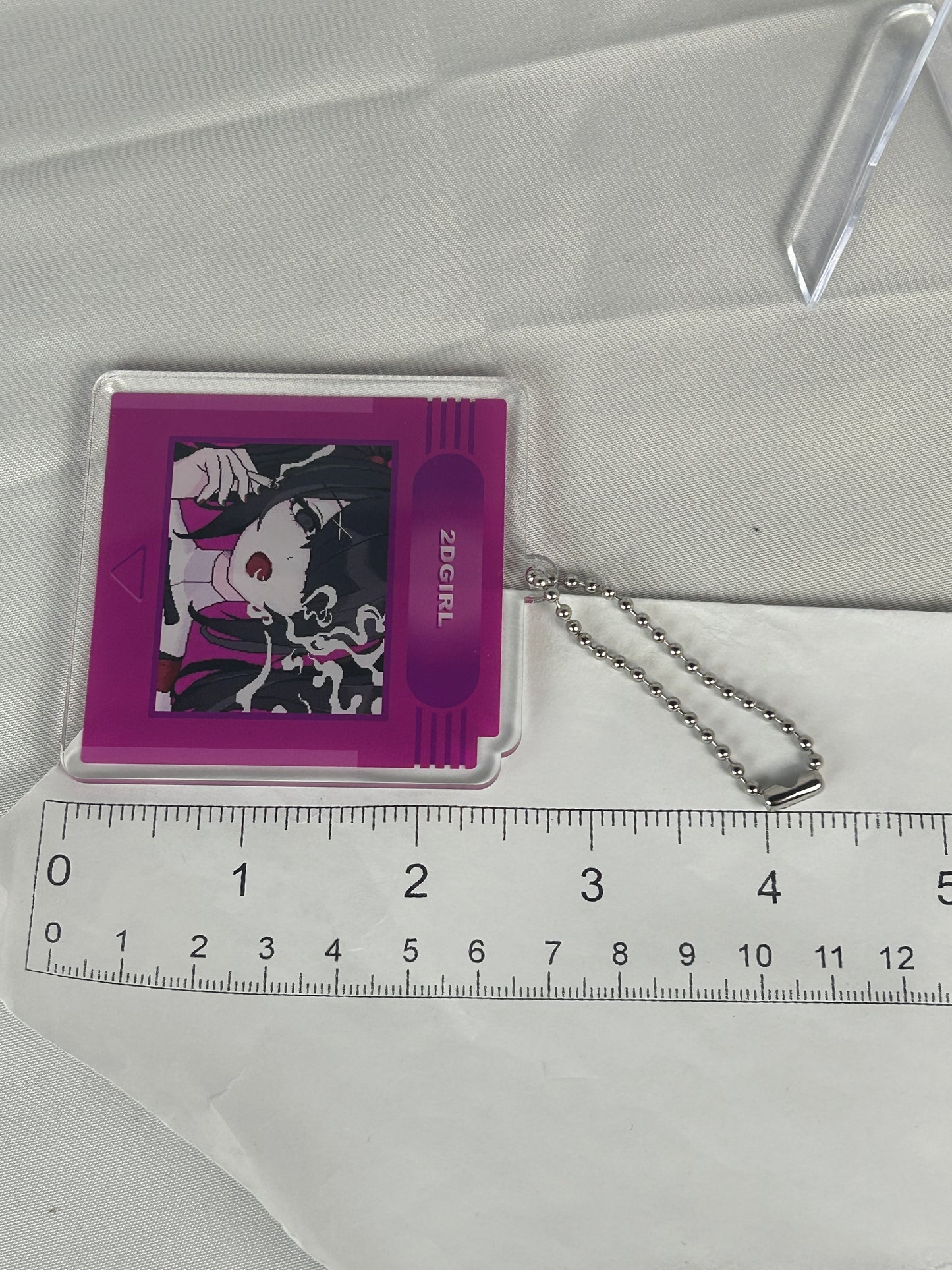 Ame-chan Smoking Gameboy Cartridge Acrylic Keychain Needy Streamer Overload