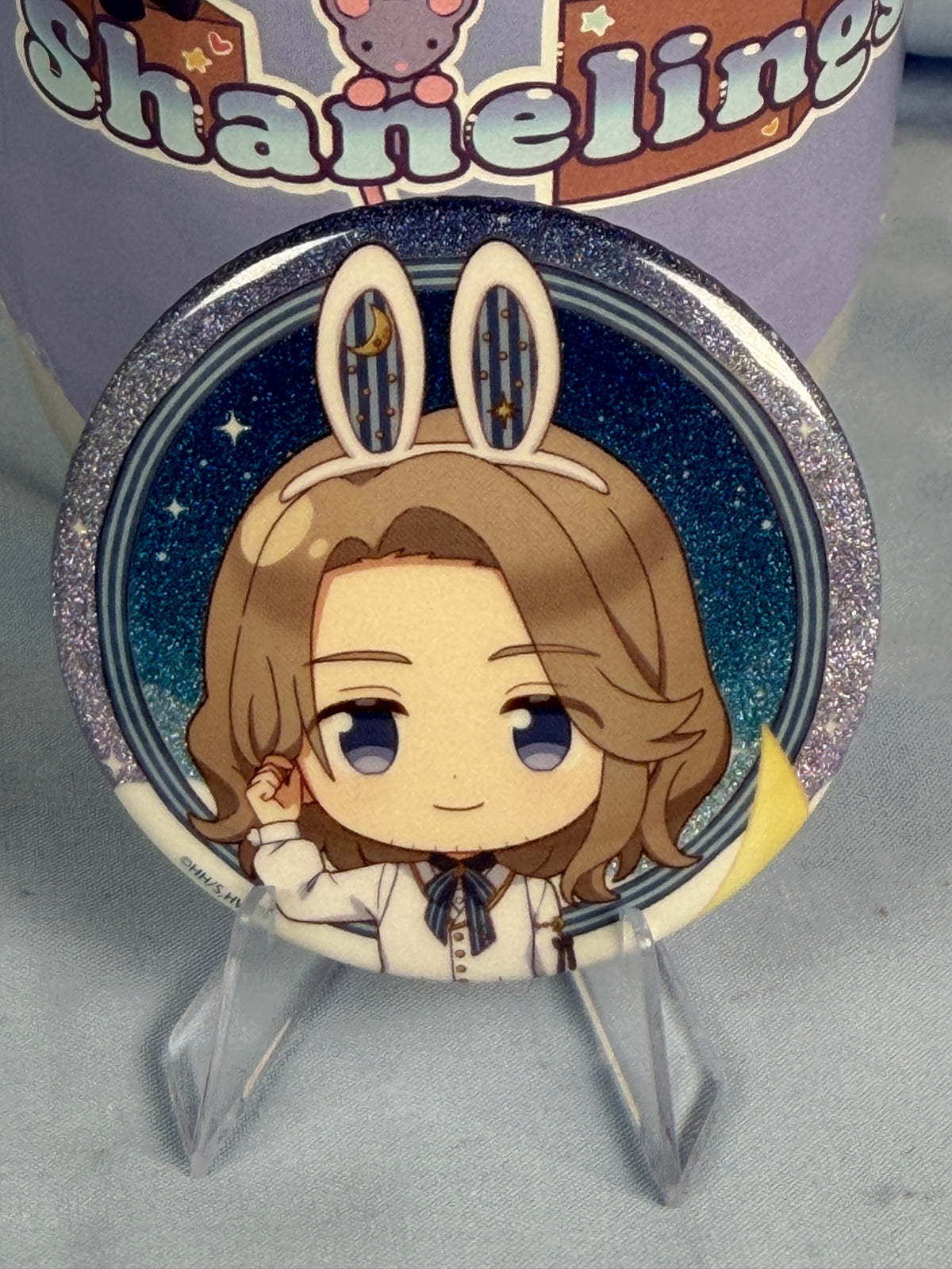 France Bunny Moon Pin Badge Hetalia World Stars Amo Café 2026