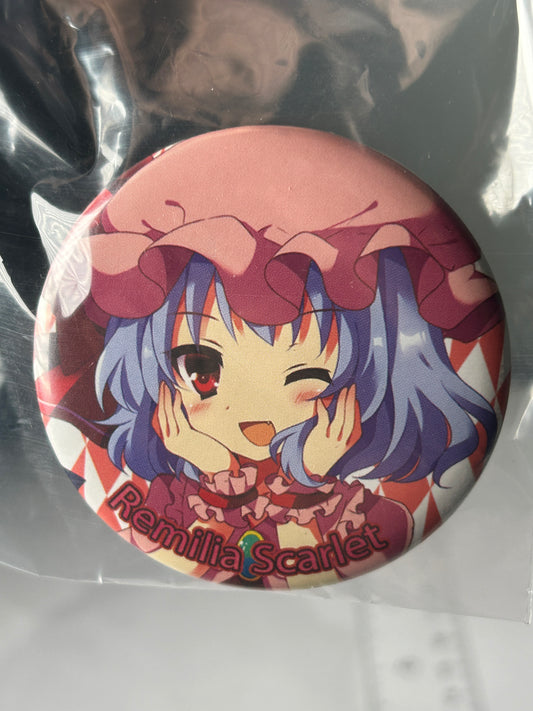 Remilia Scarlet Can Badge Touhou Project