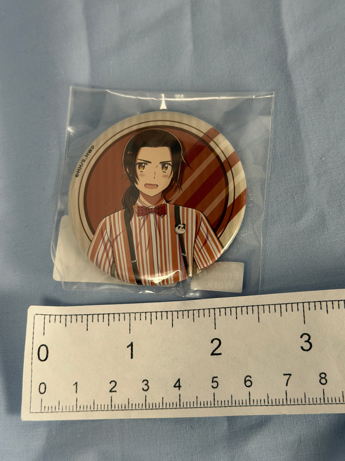 China Suspenders Style Can Badge Pin Hetalia World Stars WEB Lottery Prize E