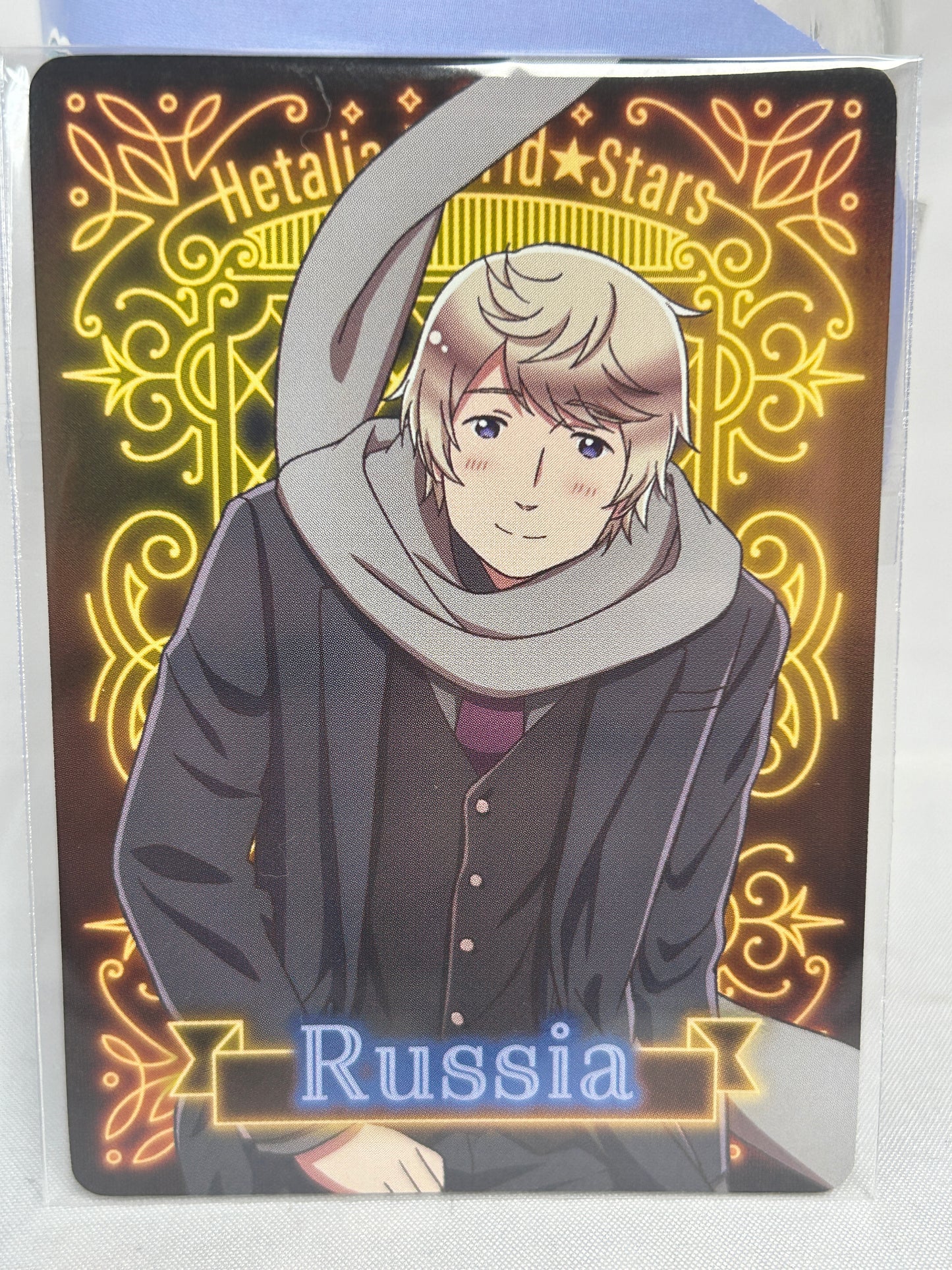 Russia Neon Collection Character Card Hetalia World Stars