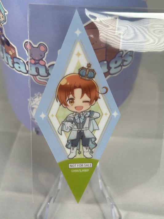 Italy Snow Prince Café Diamond Paper Decoration Hetalia World Stars