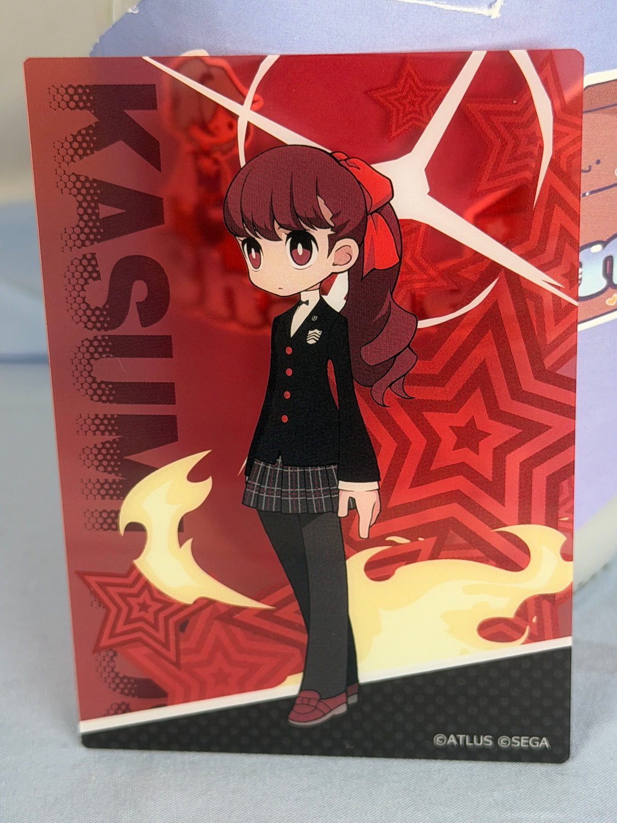 Kasumi Yoshizawa Violet School Uniform Collection Card Persona 5 Tactica