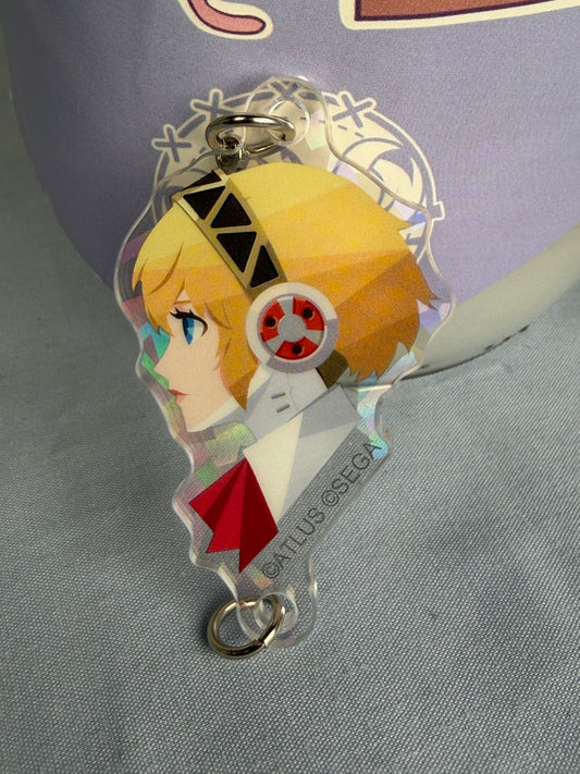 Aigis Battle Icon Acrylic Keychain Charm Persona 3 Reload