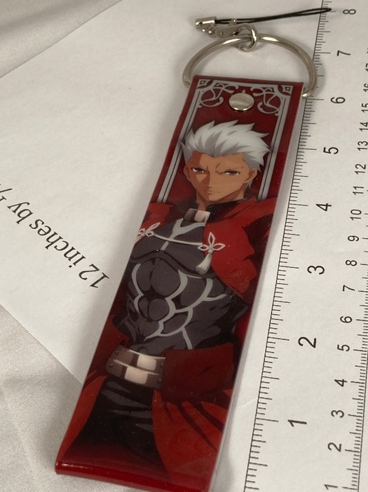 Archer Emiya Tag Keychain Fate Stay Night Unlimited Blade Works