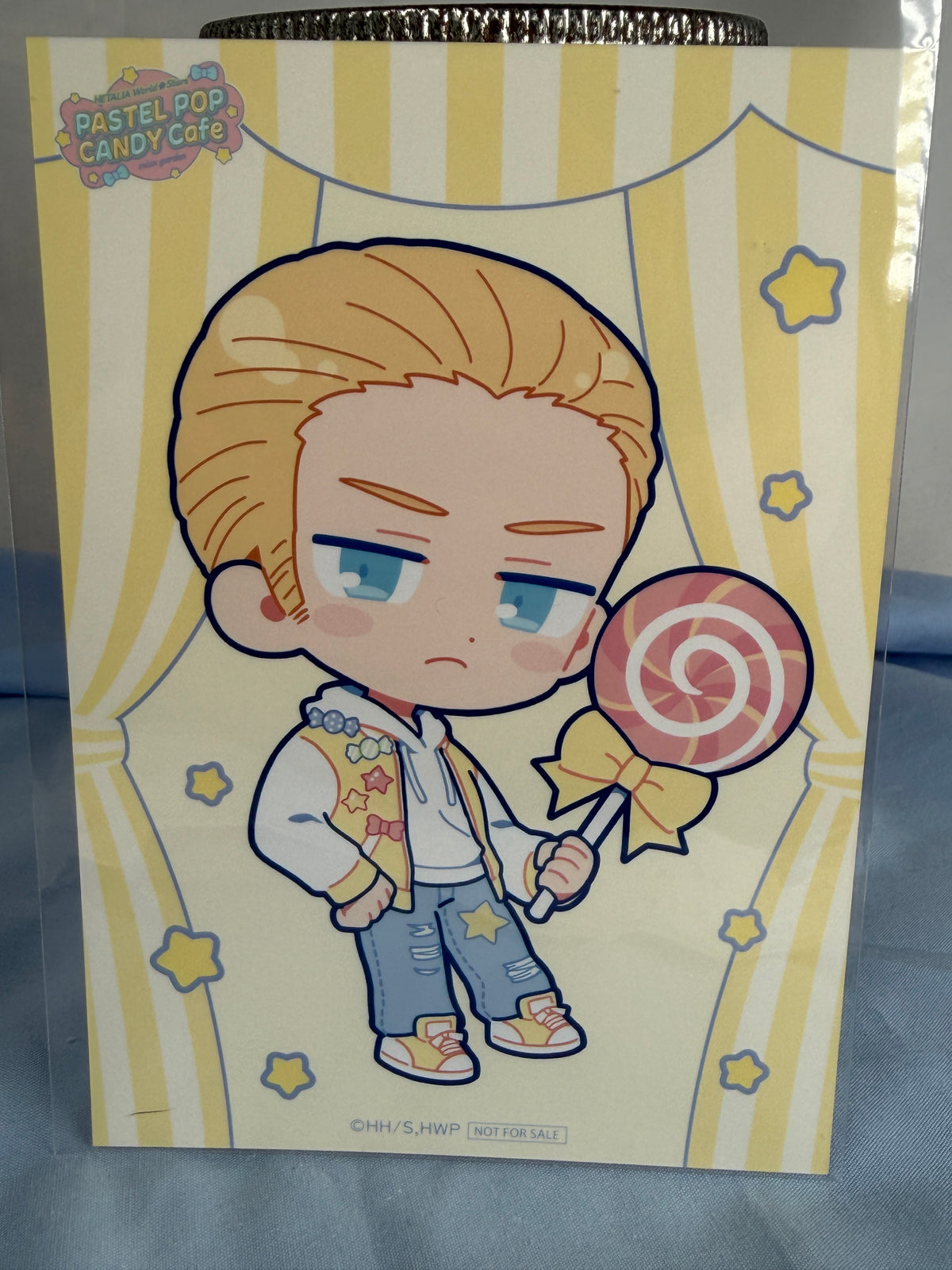 Germany Candy Pop Bonus Artwork Bromide Paper Display Photo Hetalia World Stars