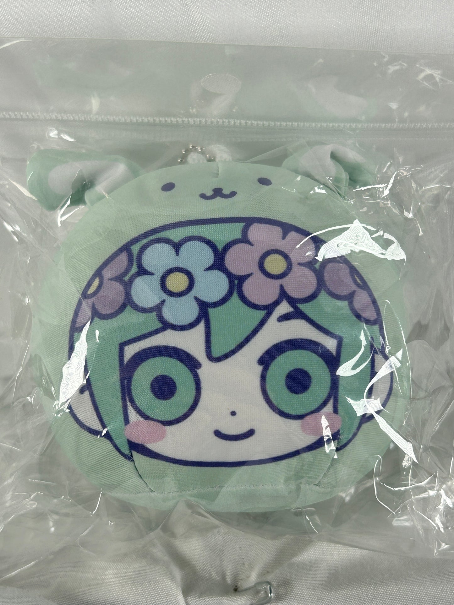 Omori Café Basil Cushion Keychain Marumeitsu