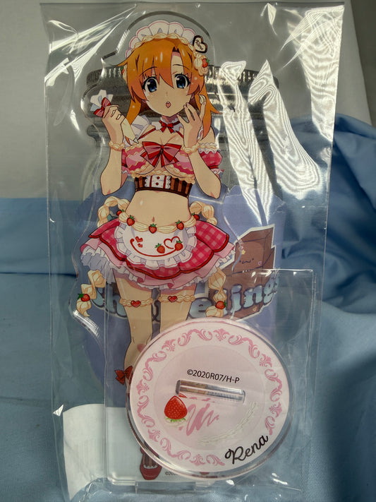 Rena Ryugu Acrylic Stand Higurashi When They Cry Moe Moe Café Lottery Prize C