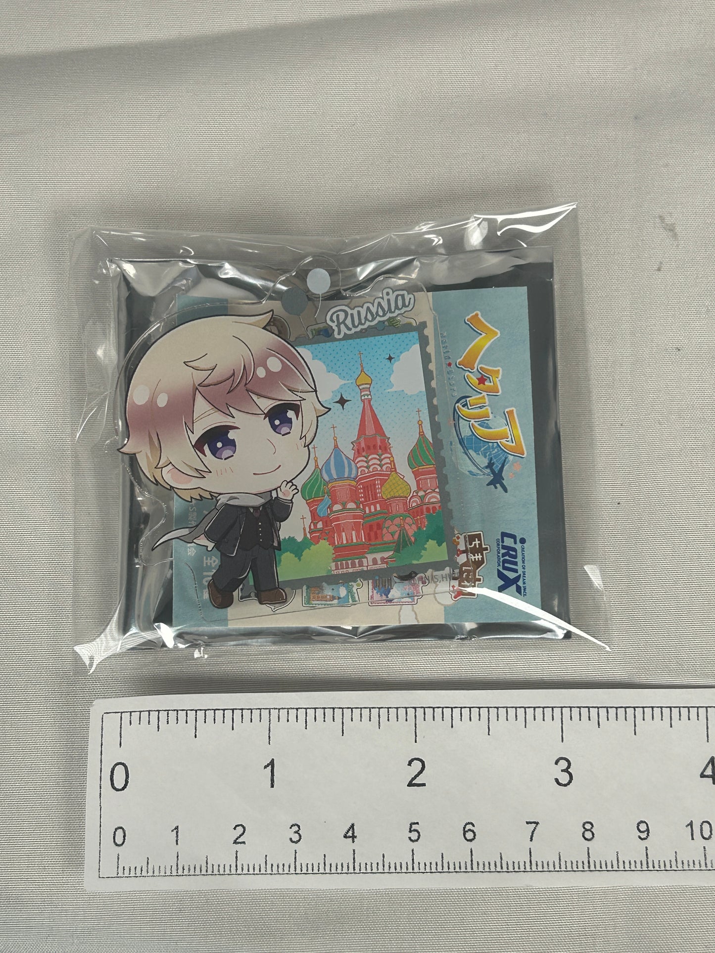 Russia Stamp Acrylic Clip Hetalia World Stars Chimaniwa