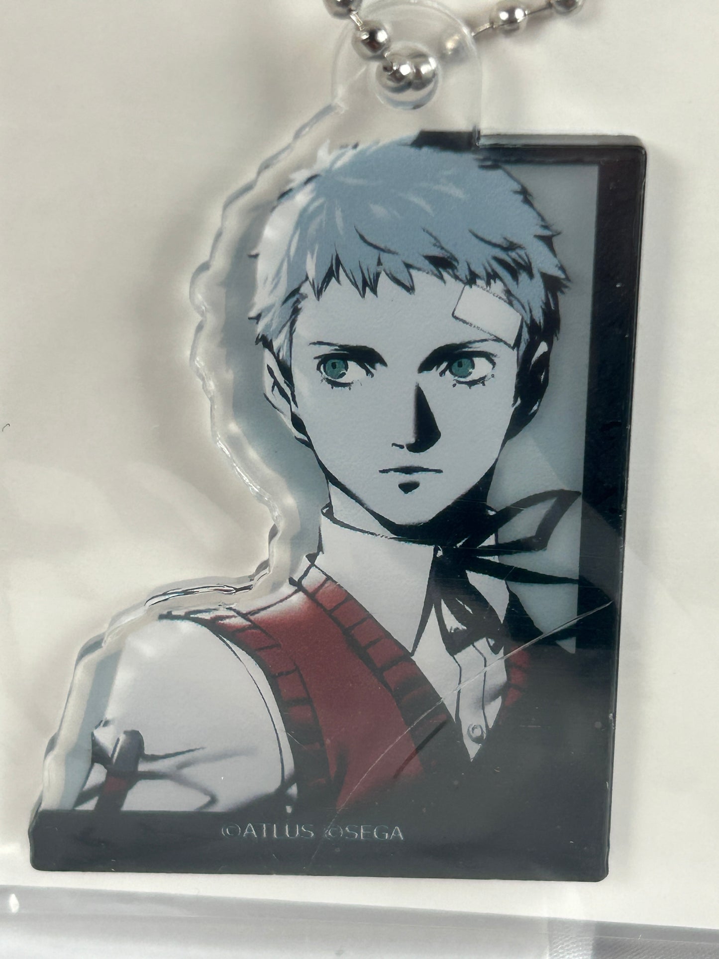 Akihiko Sanada Portrait Acrylic Keychain Persona 3 Reload
