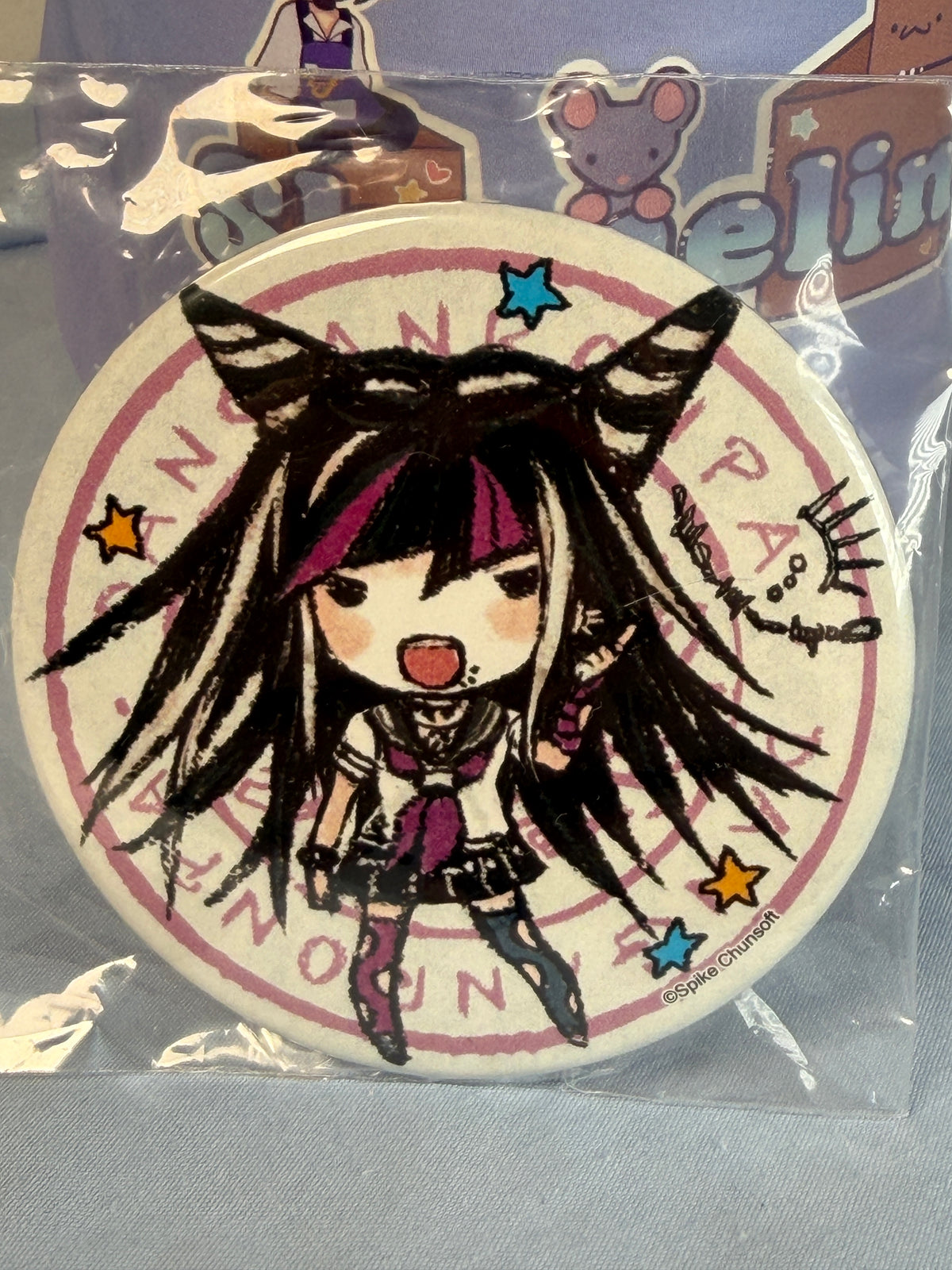 Ibuki Mioda GraffArt Can Badge Pin Danganronpa 2 Reload