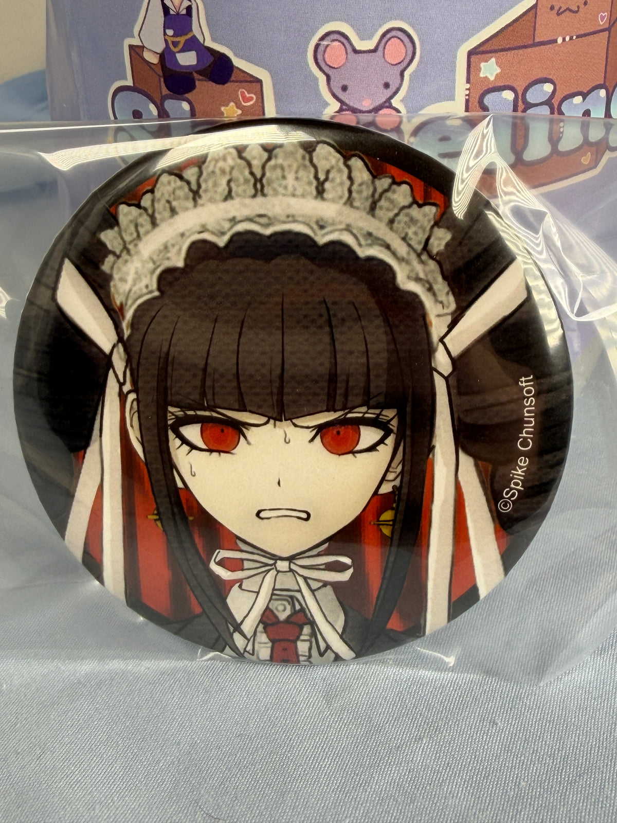Celestia Ludenberg Despair Can Badge Pin Danganronpa Vol 1