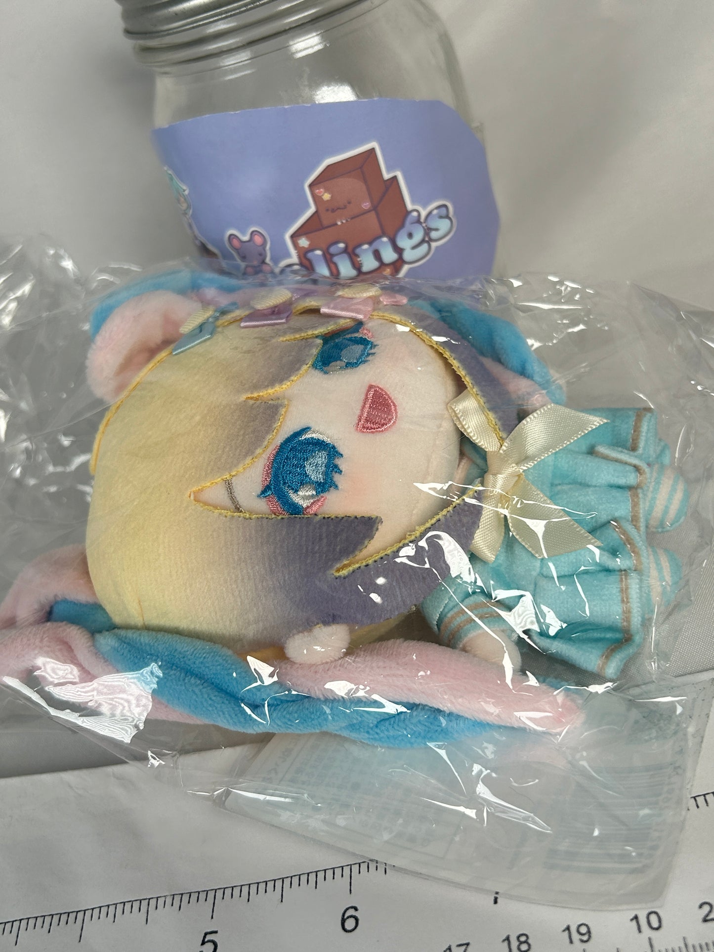 KAngel Super Ten-Chan Mini Plush Doll Keychain Needy Streamer Overload Popup