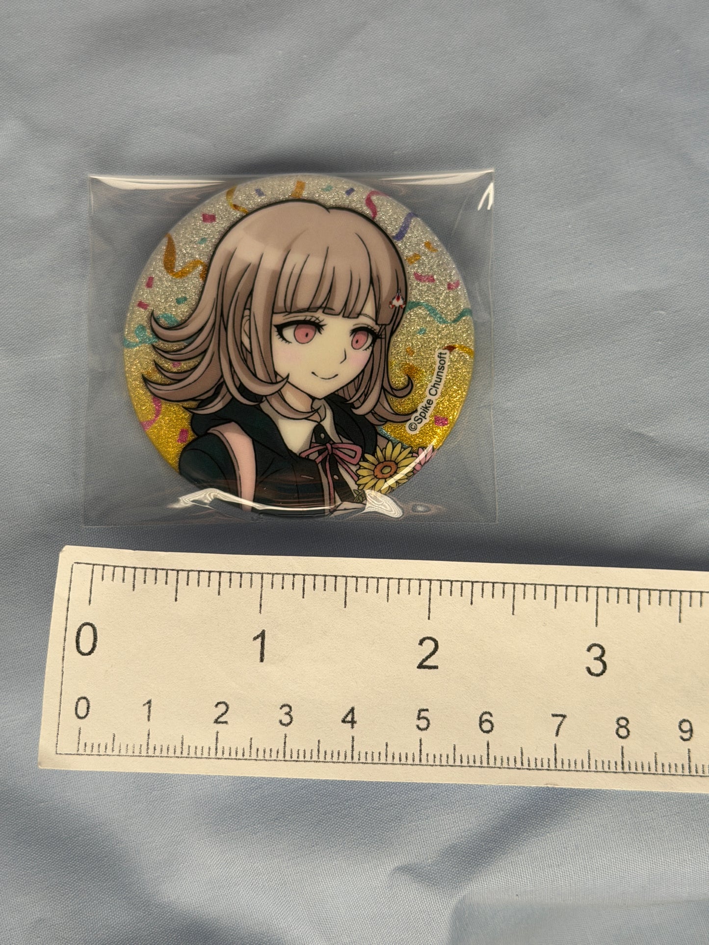 Chiaki Nanami Glitter Can Badge Super Danganronpa 2 Party Preparation Vol 2