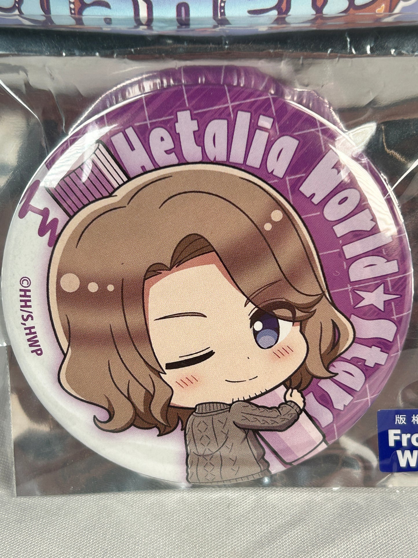 France Oekakiccho Ver 2 Badge Hetalia World Stars