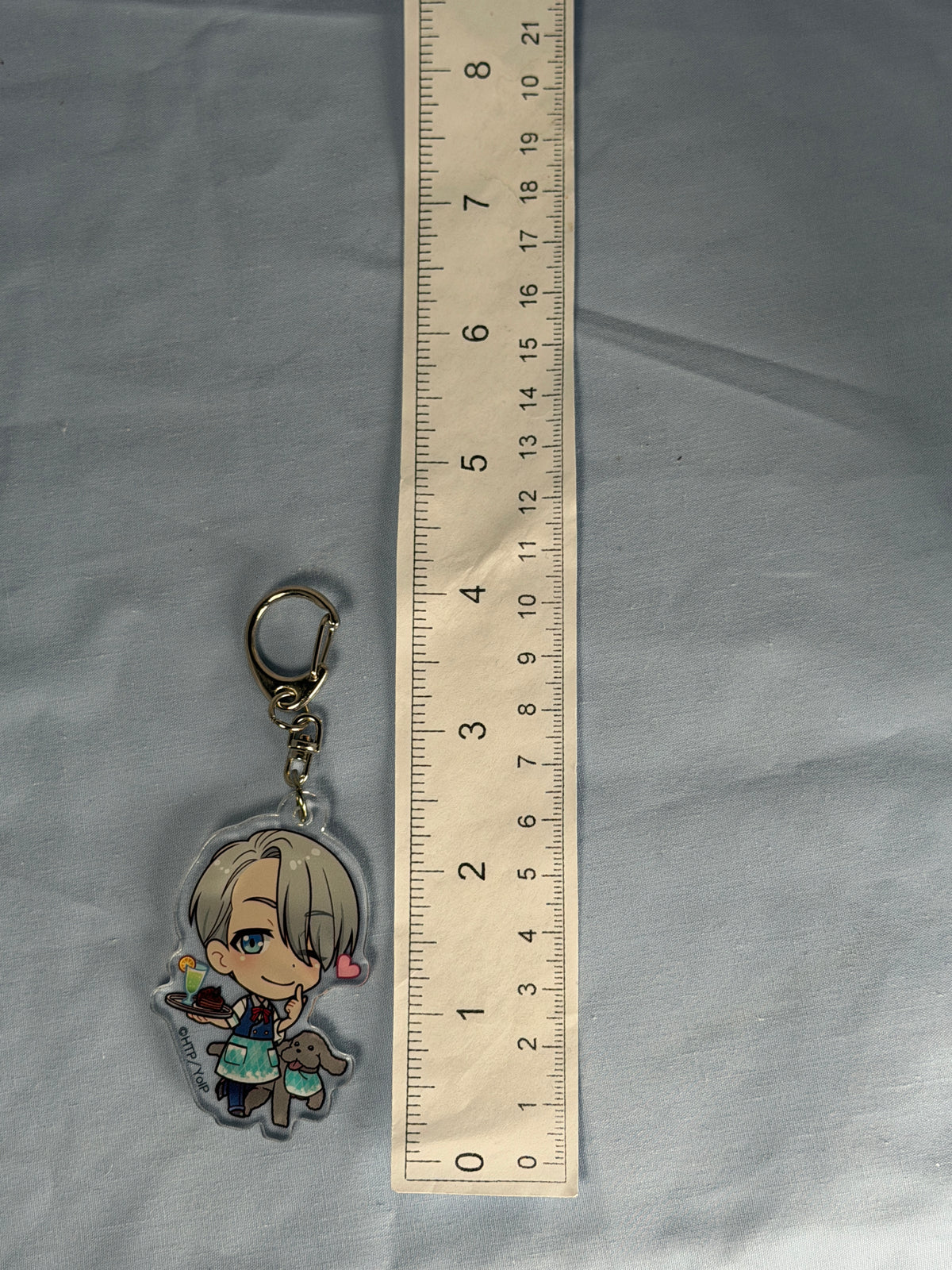 Victor Nikiforov Princess Café Ikebukuro 1 Acrylic Keychain Yuri On Ice 2017