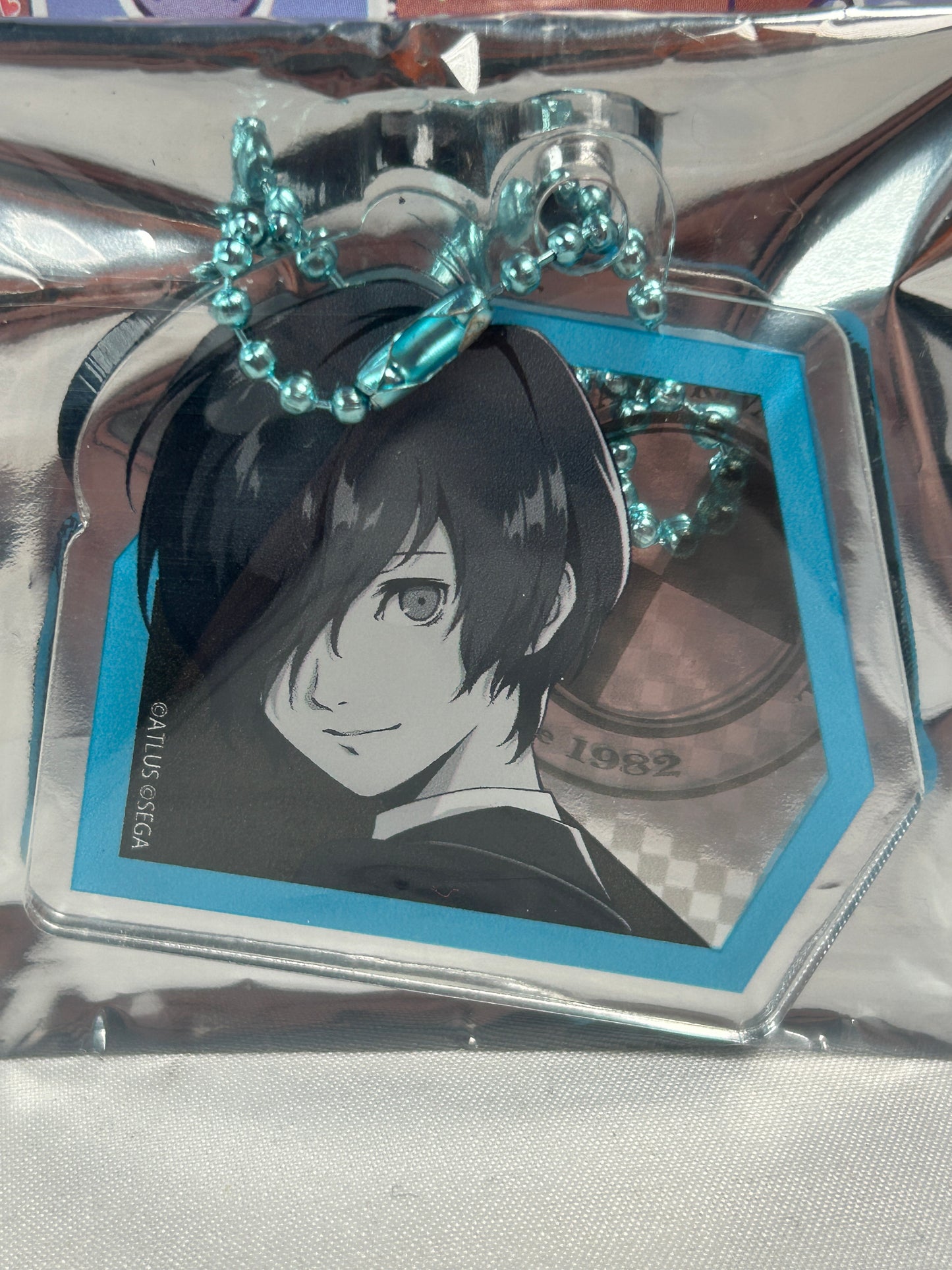 Makoto Yuki Acrylic Keychain Persona 25th Anniversary Persona 3