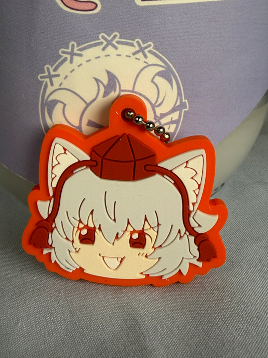Momiji Inubashiri Take it Easy! Rubber Keychain Vol 2 NIC Touhou Project