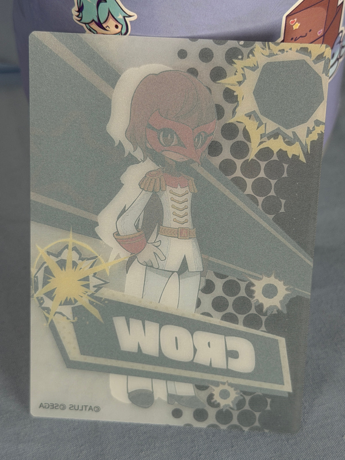 Goro Akechi Crow Phantom Thief Collection Card Persona 5 Tactica