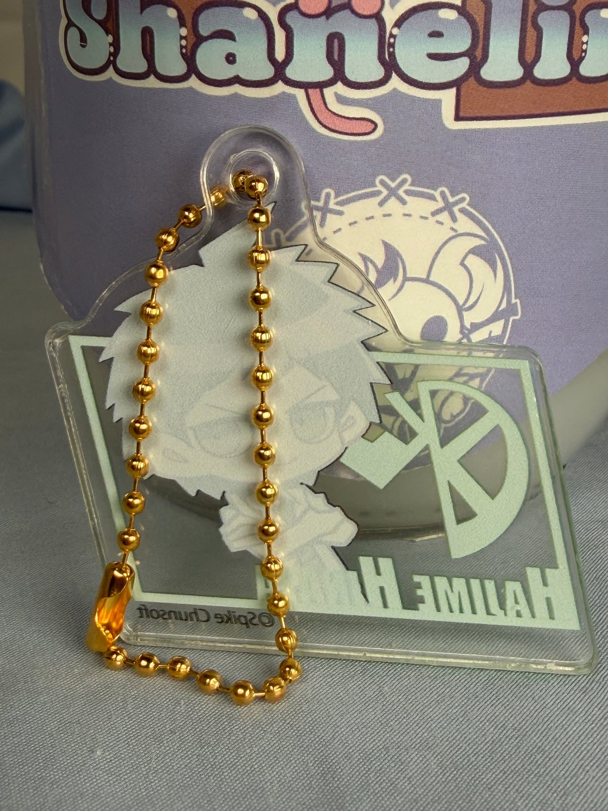 Chibi Hajime Hinata Acrylic Keychain Danganronpa 2 Illustrator Collection