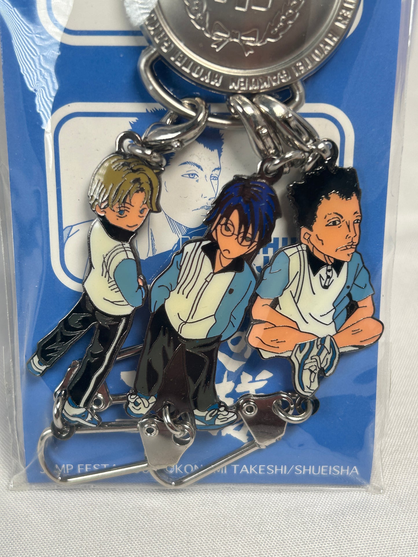 Hyotei Academy Keigo Yushi Munehiro Metal Keychain The Prince of Tennis