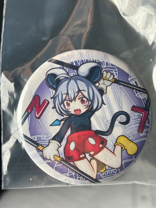 Nazrin Cosplay Can Badge Touhou Project
