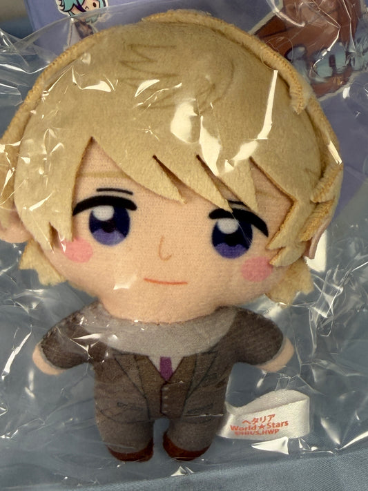 Russia Plush Keychain Strap Kapukko Friends Hetalia World Stars