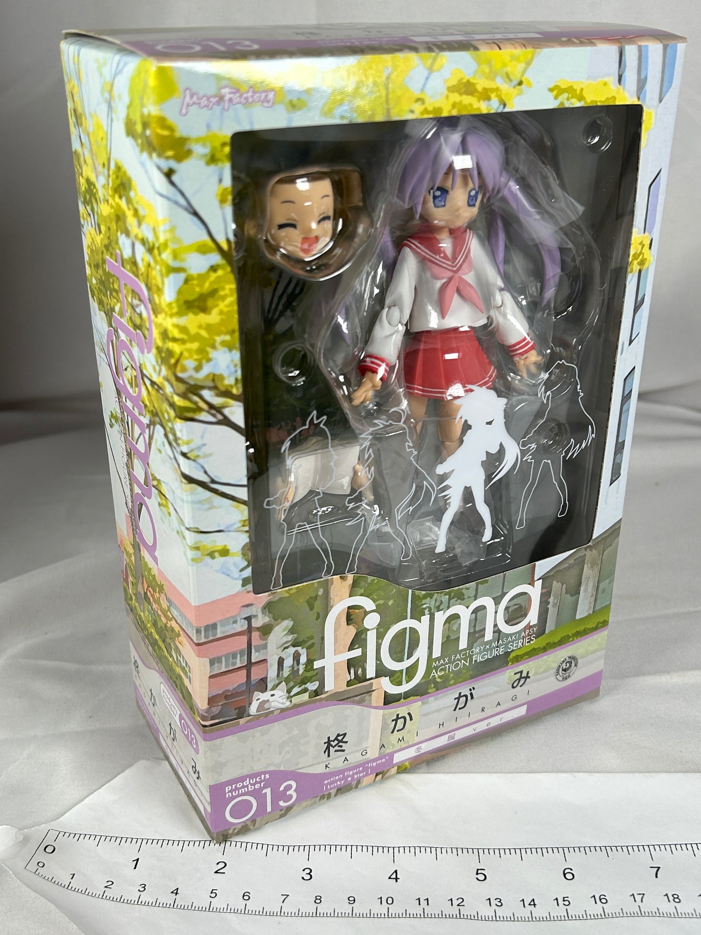 Hiiragi Kagami Winter Uniform figma Figure 13 Lucky Star Good Smile Company